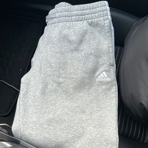 Grey Adidas sweats